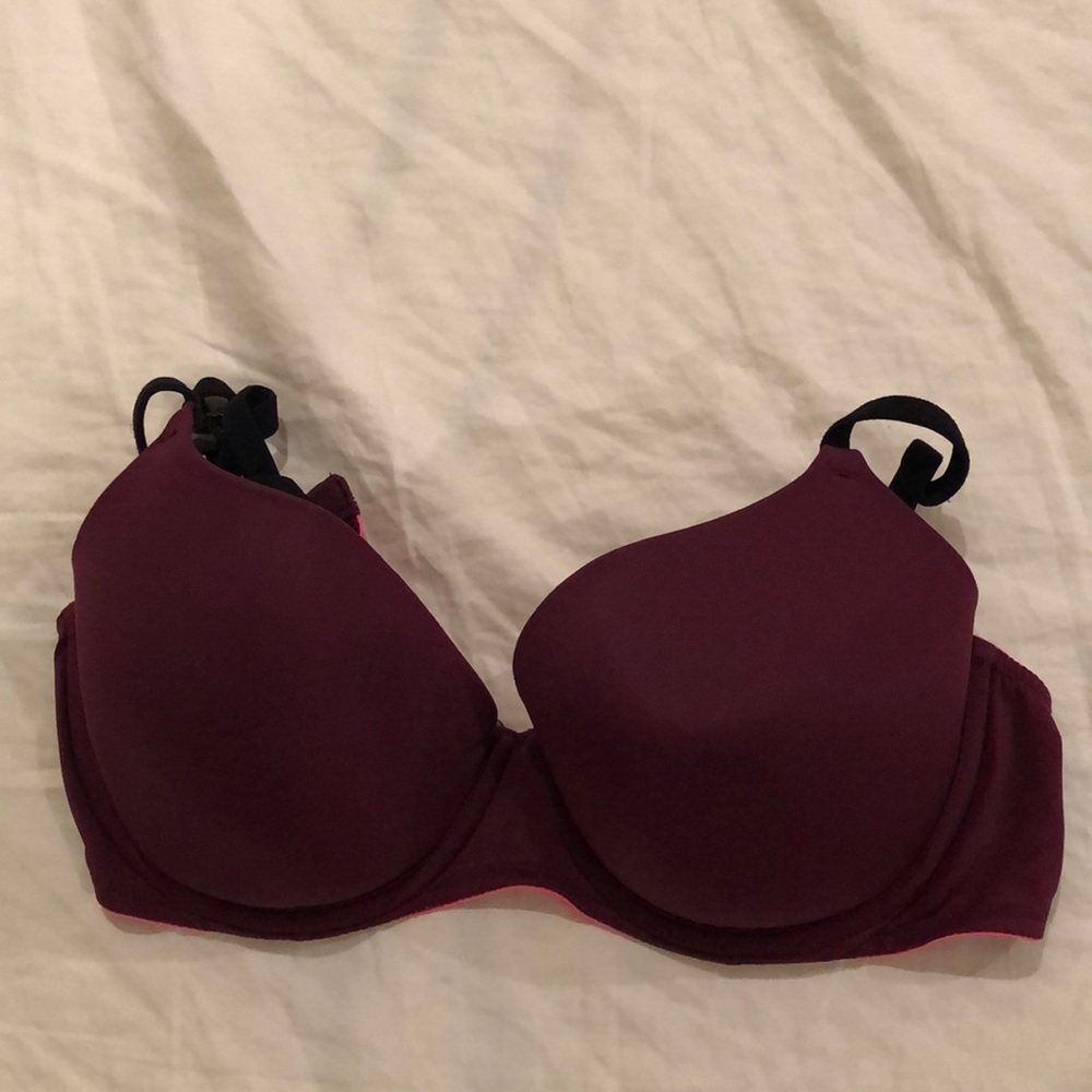 Pink bra